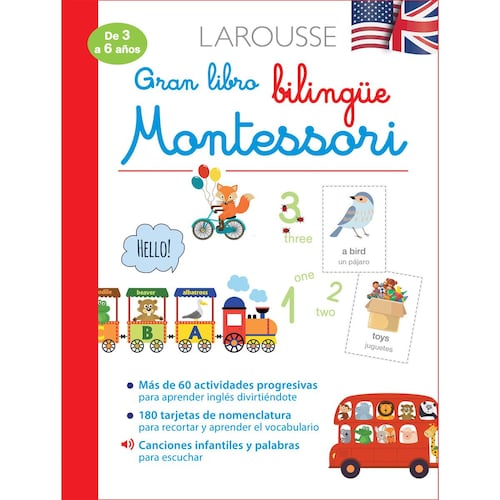Gran libro bilingüe Montessori
