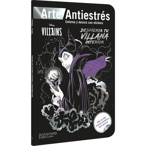 Villanas Antiestrés con stickers / Despierta tu villana interior