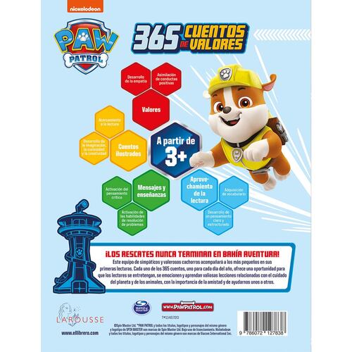 365 cuentos de valores de Paw Patrol
