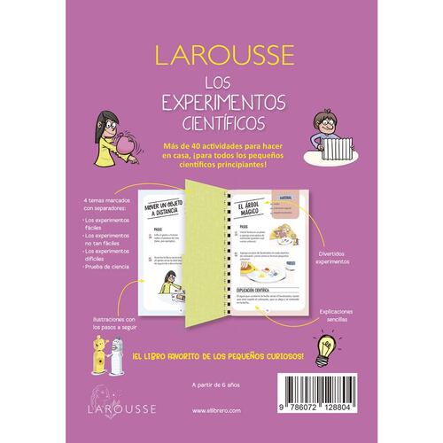 Dime los experimentos científicos