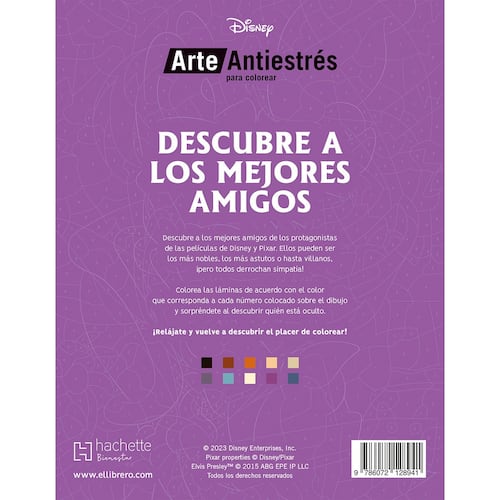 Descubre a los mejores amigos, arte antiestrés