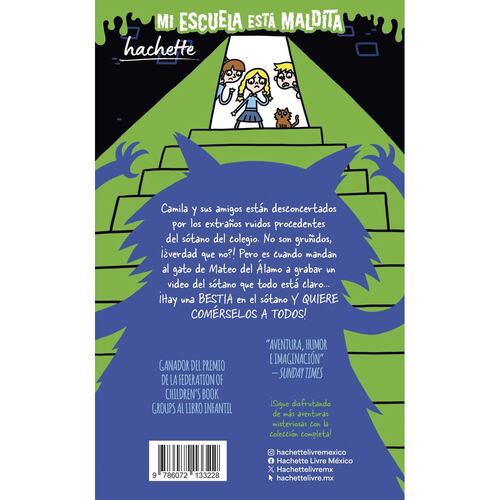 Mi escuela está maldita. Una bestia aterradora vive en el sótano