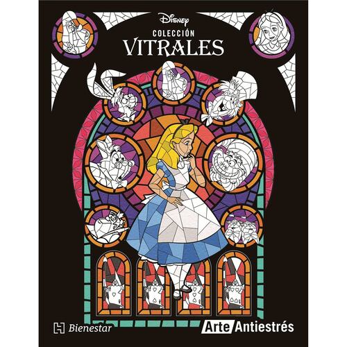 Vitrales. Alicia en el país de las maravillas