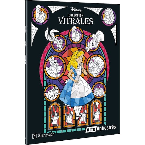 Vitrales. Alicia en el país de las maravillas