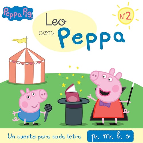Leo Con Peppa 2. Un Cuento para Cada Letra: P, M, L, S