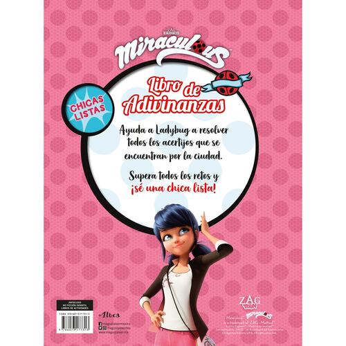 Ladybug chicas listas. Libro de adivinanzas