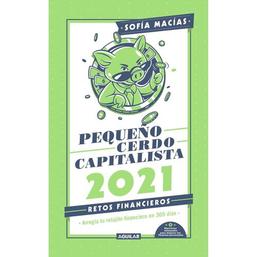 Libro Agenda Pequeño Cerdo Capitalista 2021 Retos Financieros
