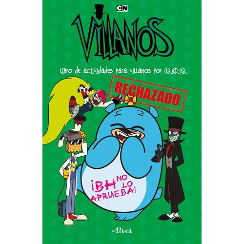 Libro de actividades y colorear para villanos