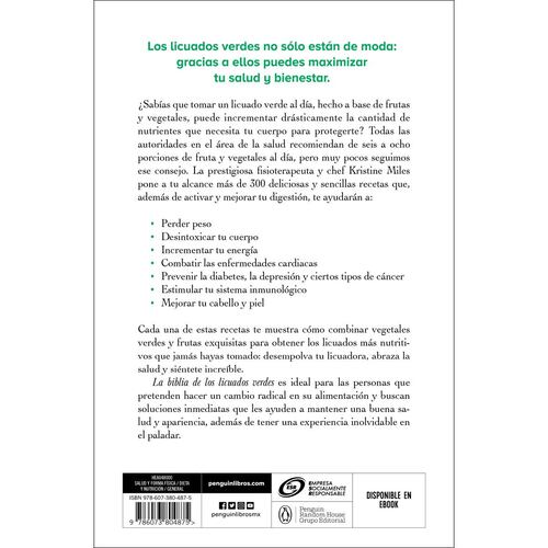 La biblia de los licuados verdes