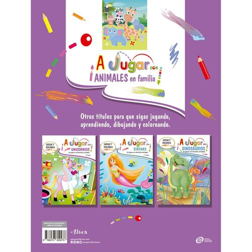 A jugar con animales en familia
