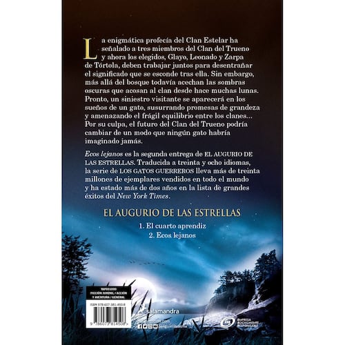 Ecos lejanos (gatos guerreros 4, el augurio de las estrellas)