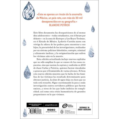 La fosa de agua