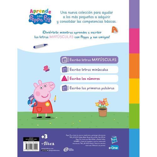 Aprende Lengua con Peppa Pig. Escribo letras mayúsculas