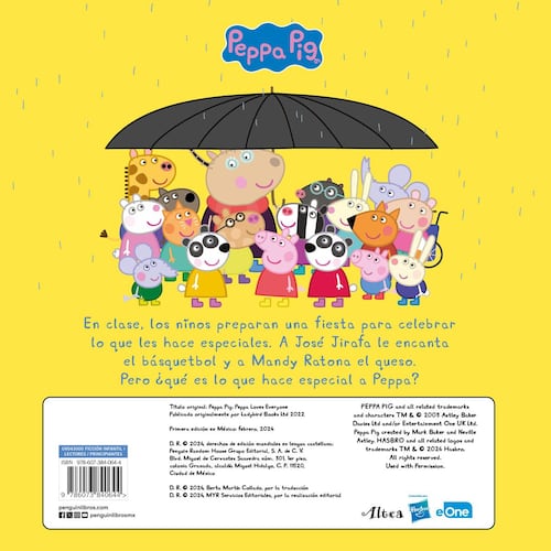 Peppa quiere a todo el mundo