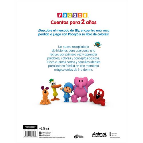 Pocoyo Cuentos para 2 años