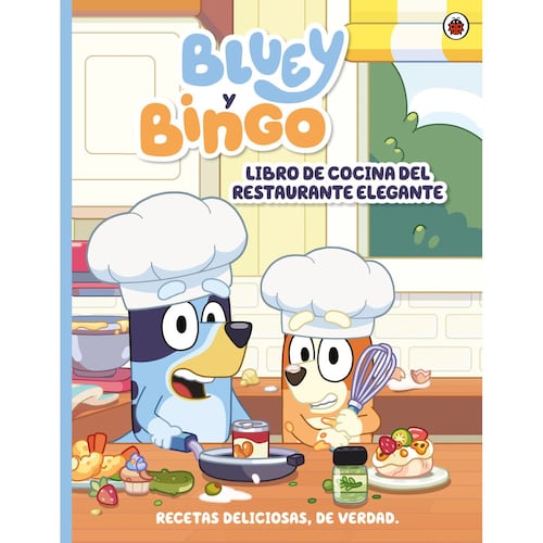 Bluey y Bingo Libro de cocina del restaurante elegante
