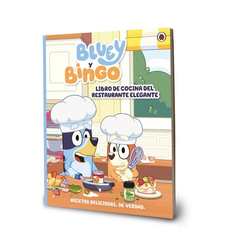 Bluey y Bingo Libro de cocina del restaurante elegante