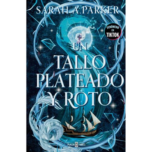 Un tallo plateado y roto