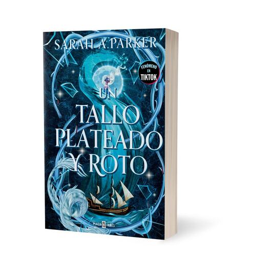 Un tallo plateado y roto