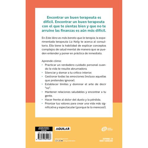 Este libro es más barato que la terapia