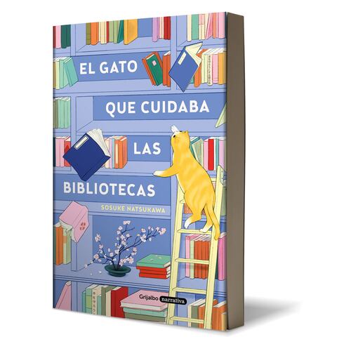 El gato que cuidaba las bibliotecas
