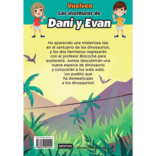 Dani y Evan. La isla de los pterosaurios