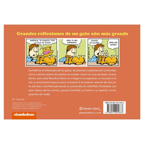 Garfield. Piensa en grande