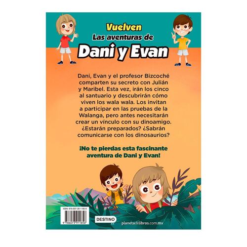 Las aventuras de Dani y Evan 3. Entrenadores de dinosaurios