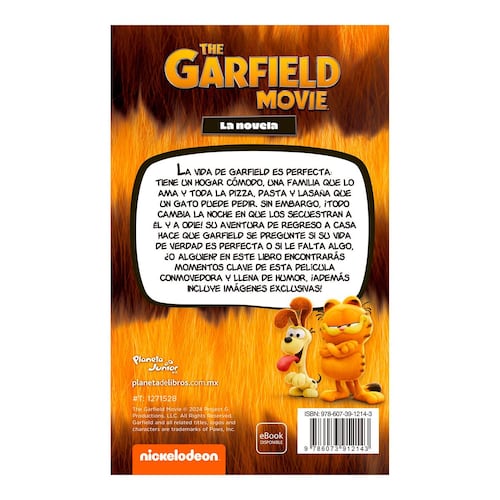 Garfield. La película. La novela