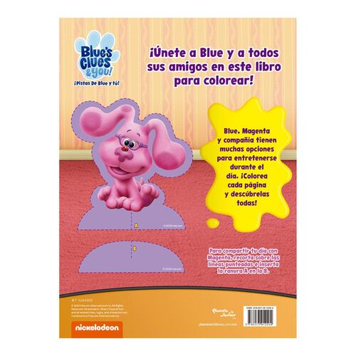 Las pistas de Blue y tú. ¡Colores al máximo!