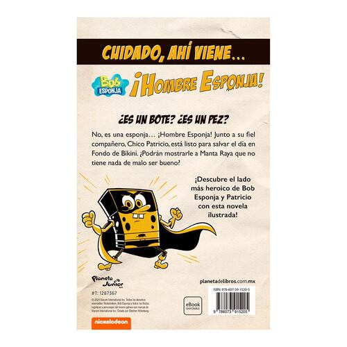 Bob Esponja ¡Santos percebes Manta Raya!