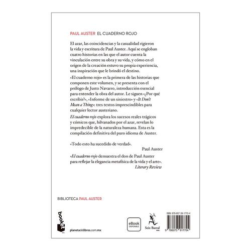 El cuaderno rojo