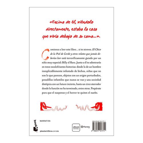 El chico de la piel de cerdo y otros relatos que jamás deberías leer