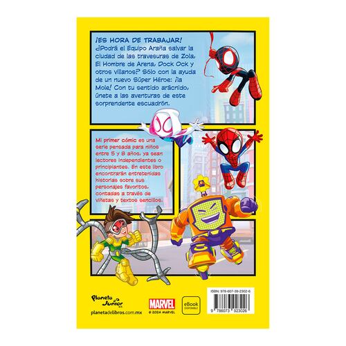 Spidey y sus sorprendentes amigos. Cómic 4