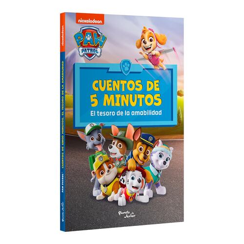Paw Patrol. Cuentos de 5 minutos. El tesoro de la amabilidad