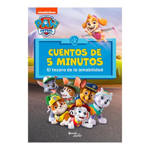 Paw Patrol. Cuentos de 5 minutos. El tesoro de la amabilidad