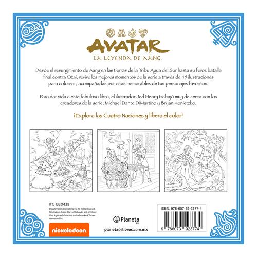 Avatar. La leyenda de Aang. Libera el color