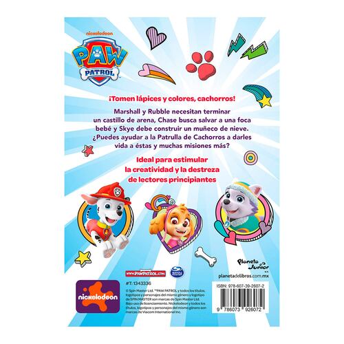 PAW Patrol. ¡A dibujar, cachorros!