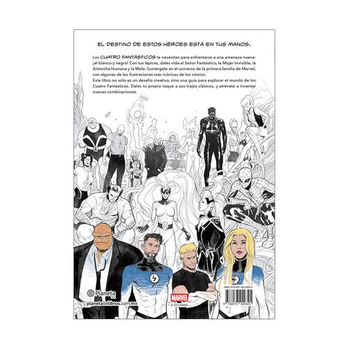 Los Cuatro Fantásticos. Libro oficial para colorear Marvel