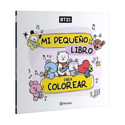 BT21. Mi pequeño libro para colorear