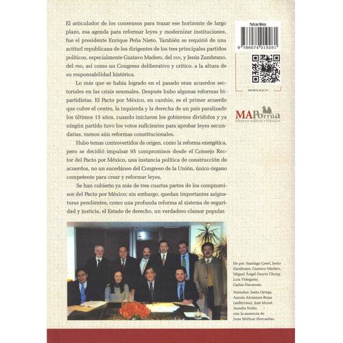 Pacto por México De la Reforma Política de 1977 a las Constitución de Acuerdos