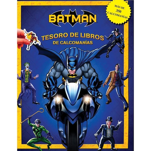 Tesoro de Libros de Calcomanias Batman
