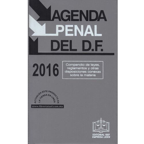 Agenda Penal del D.F. 2016