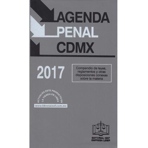 Agenda Penal de la CDMX 2017