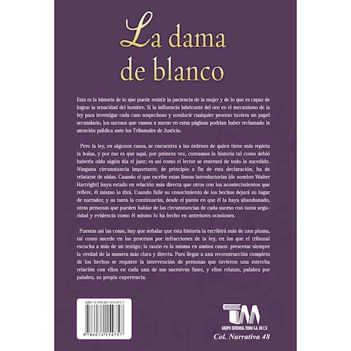 La dama de blanco
