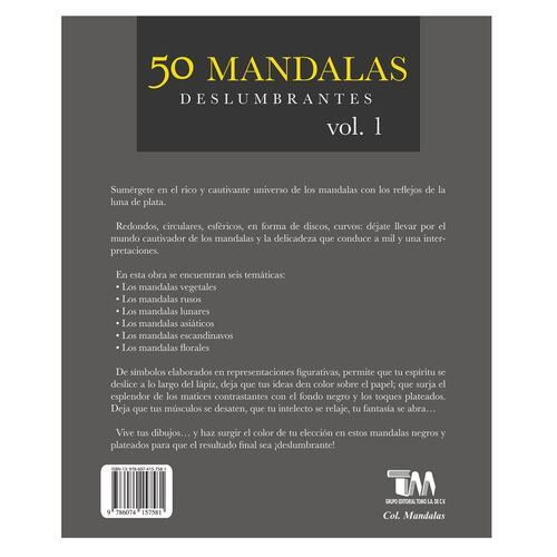 50 Mandalas Deslumbrantes Vol. 1