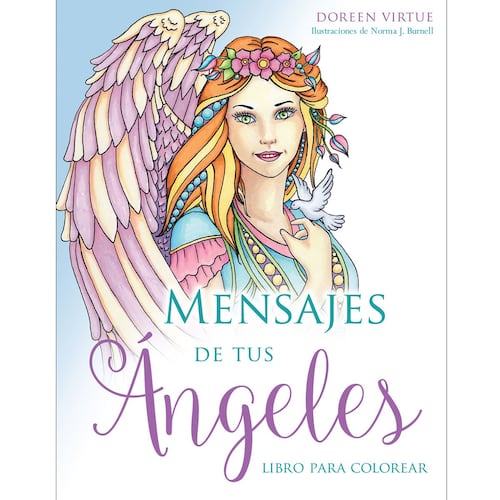 Mensaje de tus ángeles libro para colorear