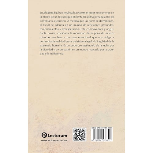 El último día de un condenado a muerte