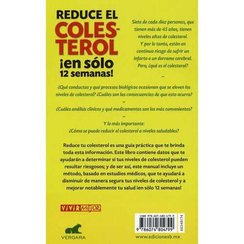 Reduce el Colesterol