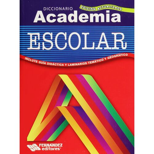 Diccionario Academia Escolar (Rojo)